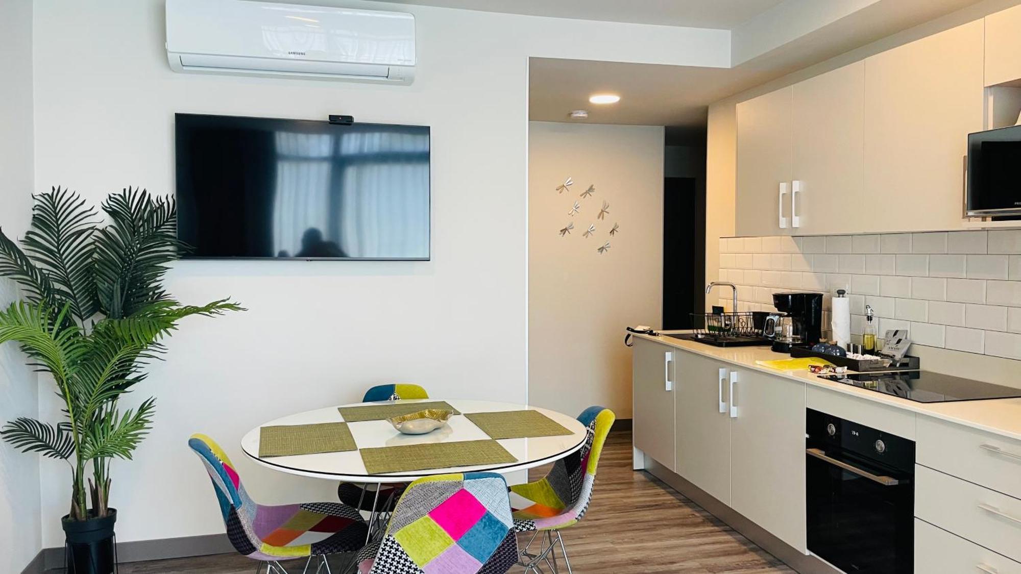 Cozy Apartment With Terrace, Sj Cosmopolitan Tower #402 San José Exterior foto