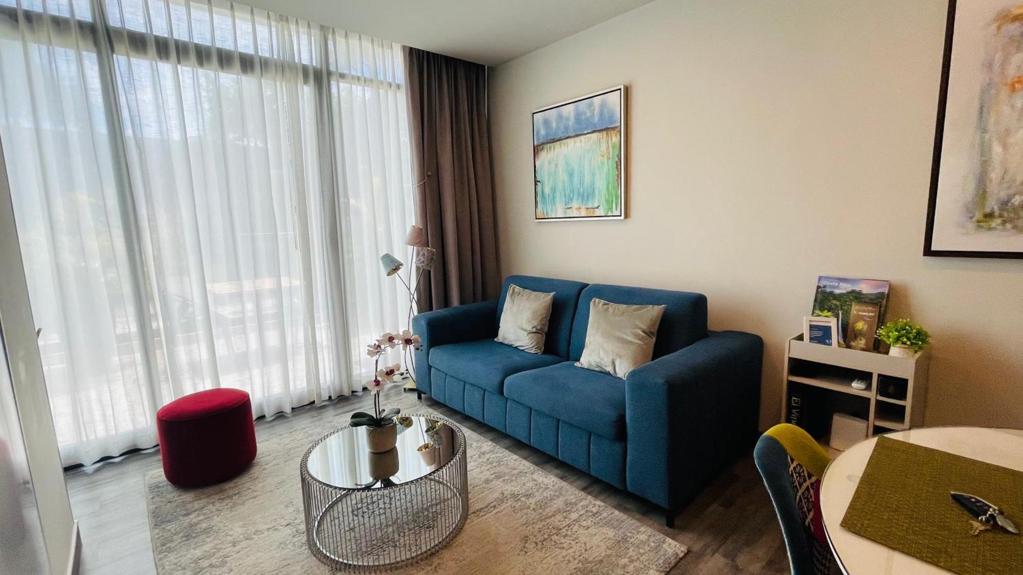 Cozy Apartment With Terrace, Sj Cosmopolitan Tower #402 San José Exterior foto