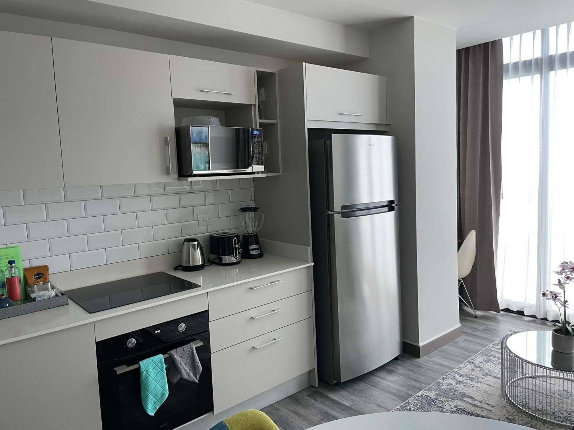 Cozy Apartment With Terrace, Sj Cosmopolitan Tower #402 San José Exterior foto
